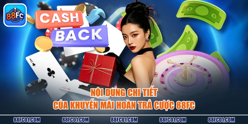 Nội dung chi tiết của khuyến mãi hoàn trả cược 88FC